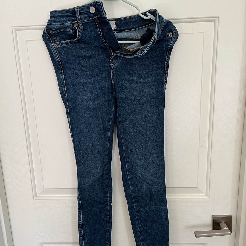 Free people high rise skinny jeans